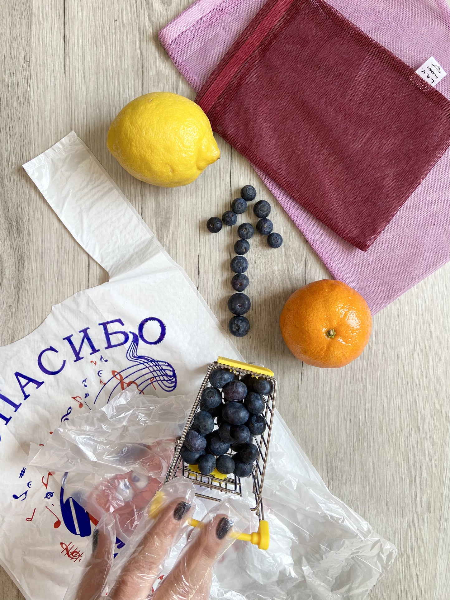 Reusable Produce Bag 4 pcs set