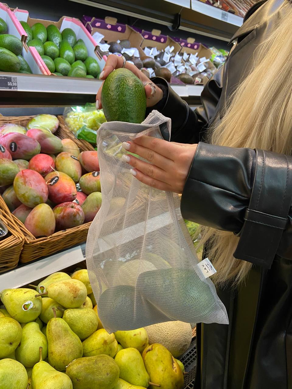 Reusable Produce Bag 4 pcs set