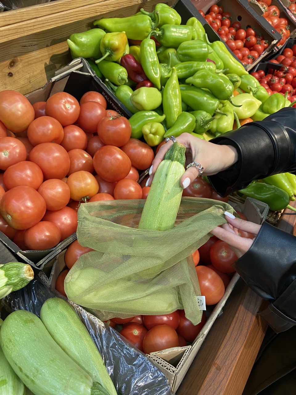 Reusable Produce Bag - Olive