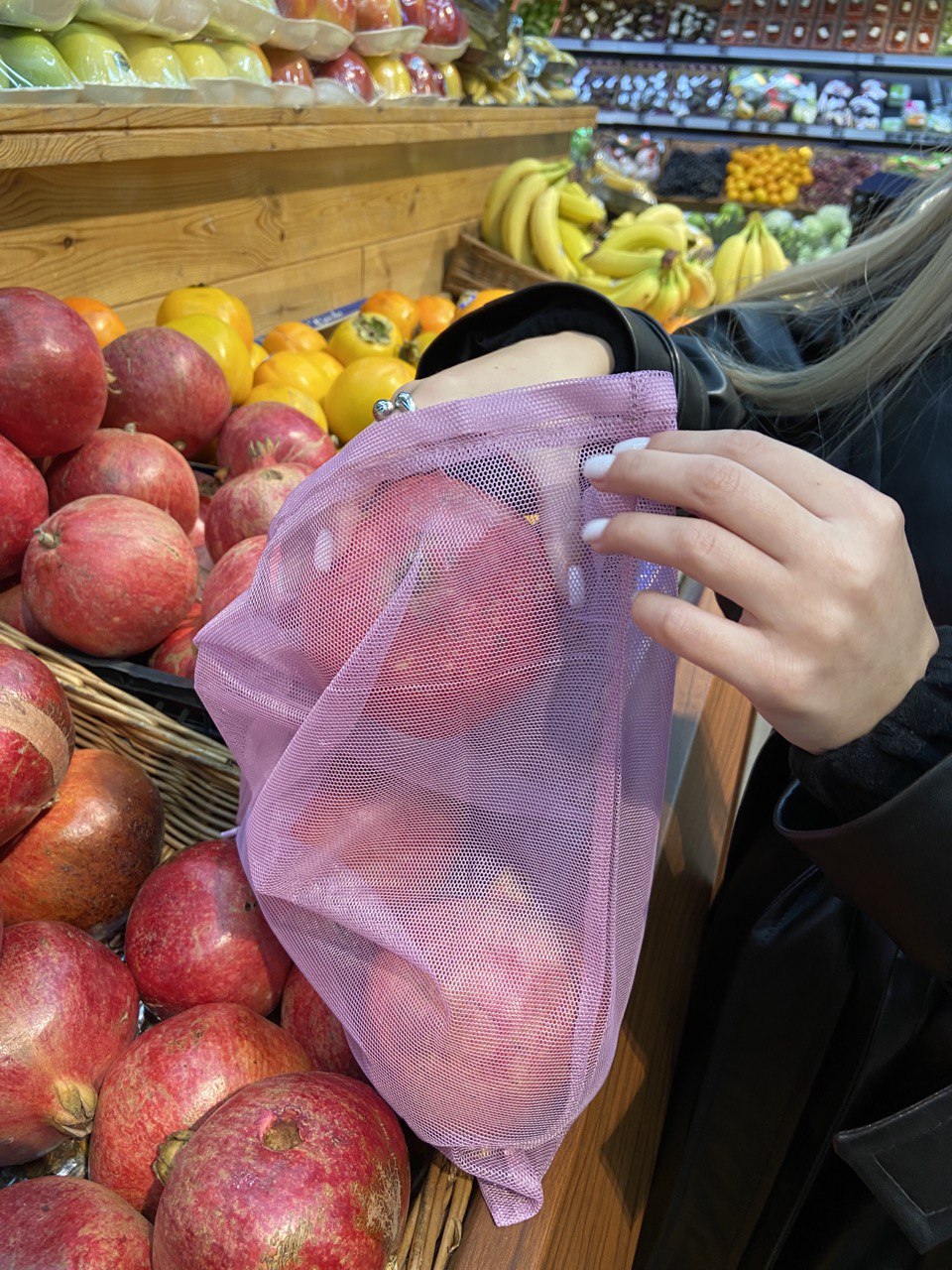 Reusable Produce Bag - Lilac